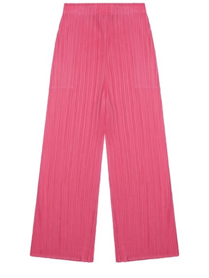 PLEATS PLEASE ISSEY MIYAKE PANTALONE PALAZZO "MONTHLY COLORS: MARCH"