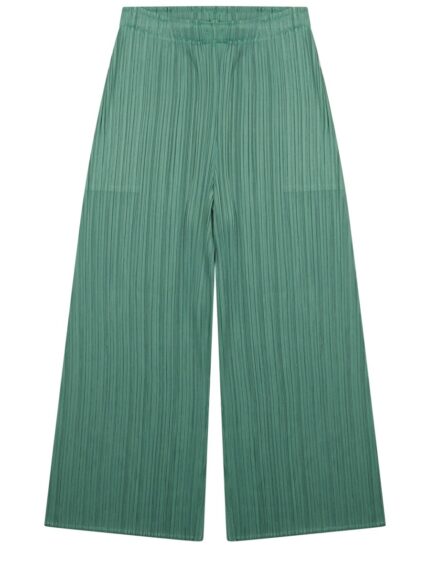 PLEATS PLEASE ISSEY MIYAKE PANTALONE PALAZZO "MONTHLY COLORS: MARCH"