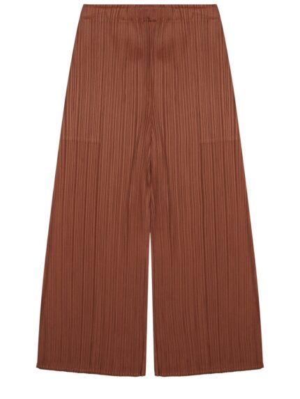PLEATS PLEASE ISSEY MIYAKE PANTALONE PALAZZO "MONTHLY COLORS: MARCH"