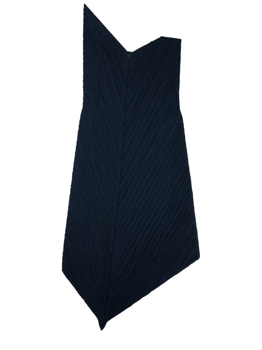 PLEATS PLEASE ISSEY MIYAKE PLEATED MINI DRESS