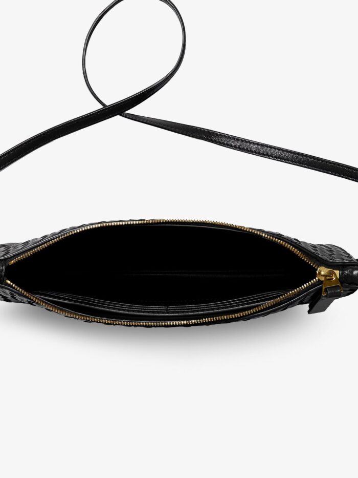 Bottega Veneta Pochette Intrecciato Piccolo Medium With Shoulder Strap