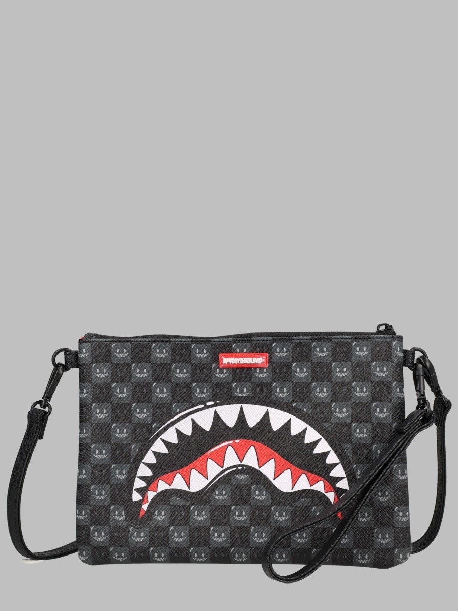 SPRAYGROUND Pochette "Sharks In Paris WTF Bubbly"