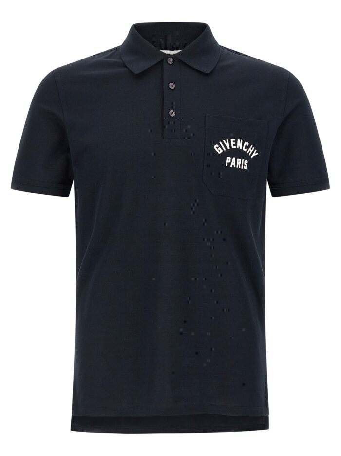 givenchy pocket embroidery polo shirt Givenchy Pocket Embroidery Polo Shirt