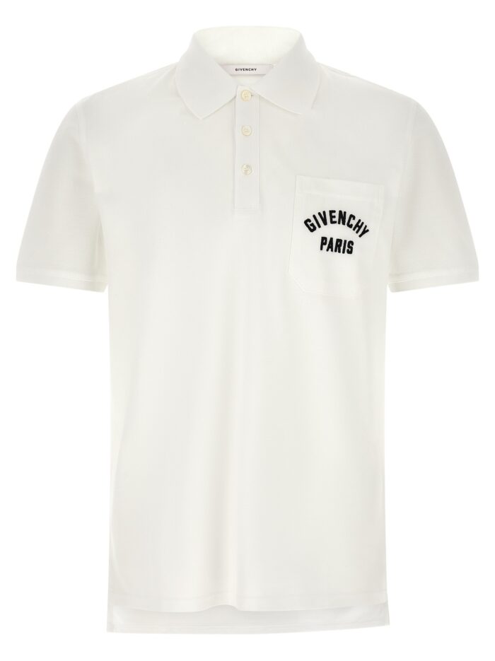 givenchy pocket embroidery polo shirt Givenchy Pocket Embroidery Polo Shirt