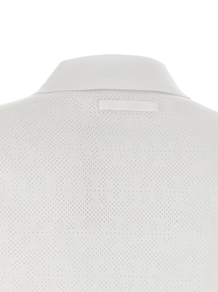 Tory Burch Pointelle Viscose Polo Shirt