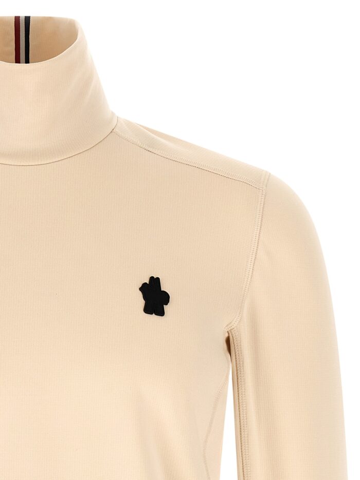 MONCLER GRENOBLE Polartec® Turtleneck Sweater White