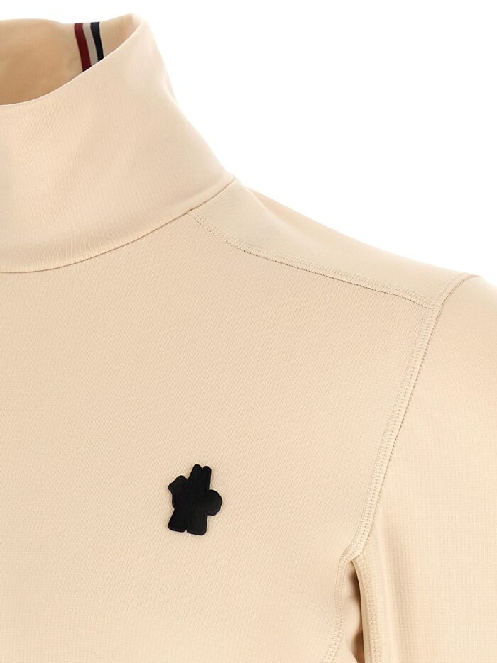 MONCLER GRENOBLE Polartec® Turtleneck Sweater White