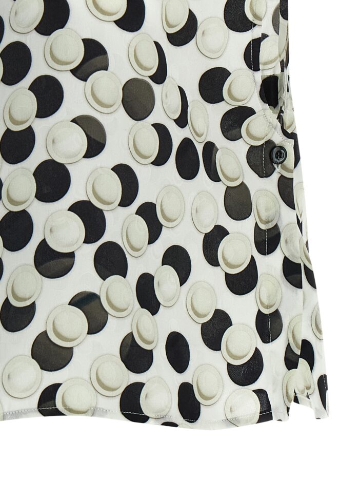 Fendi Polka Dot Crop Top