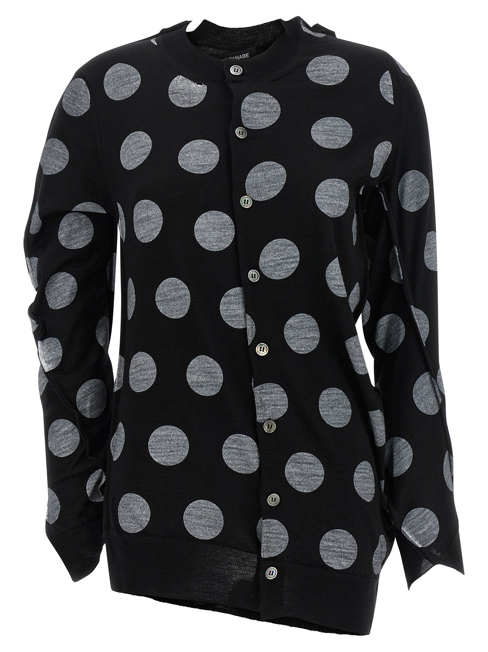 JUNYA WATANABE Polka Dot Maxi Cardigan