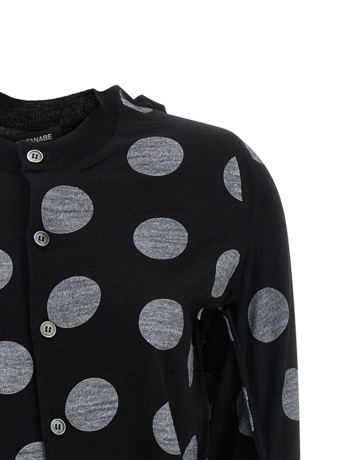JUNYA WATANABE Polka Dot Maxi Cardigan