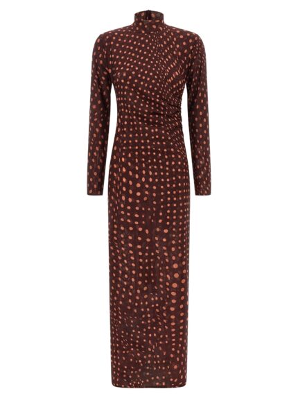 Stella Mccartney Polka Dot Mesh Dress