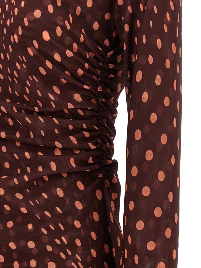 Stella Mccartney Polka Dot Mesh Dress