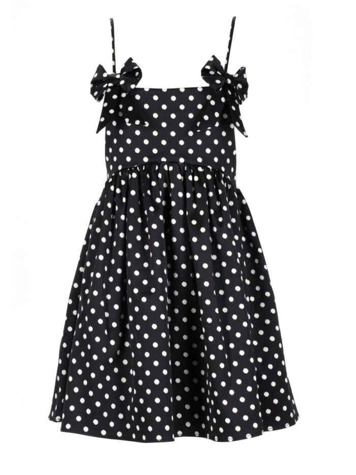 Ganni "polka Dot" Mini Dress