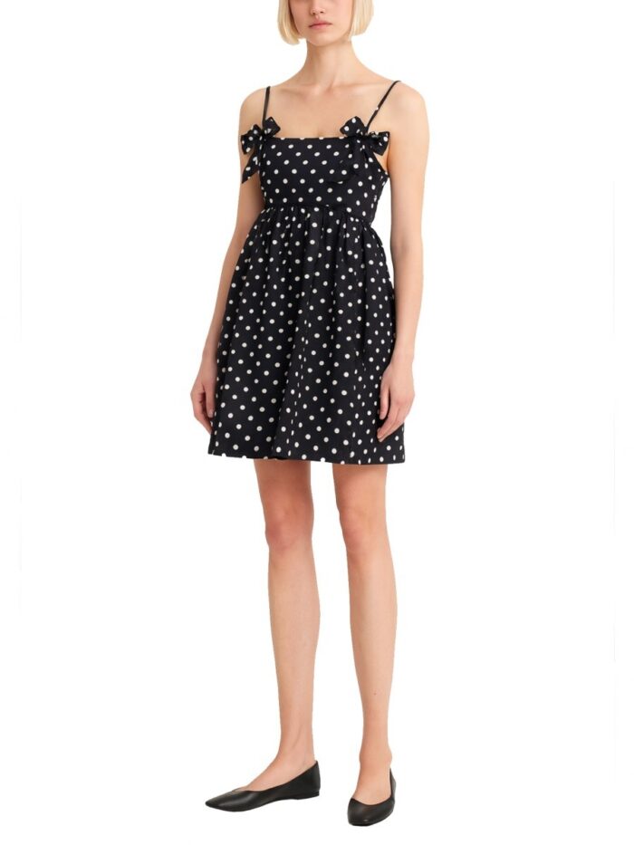 Ganni "polka Dot" Mini Dress