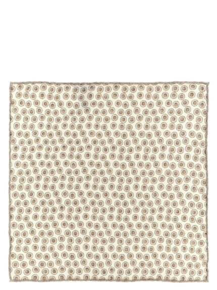 Brunello Cucinelli Polka Dot Pocket Clutch Bag