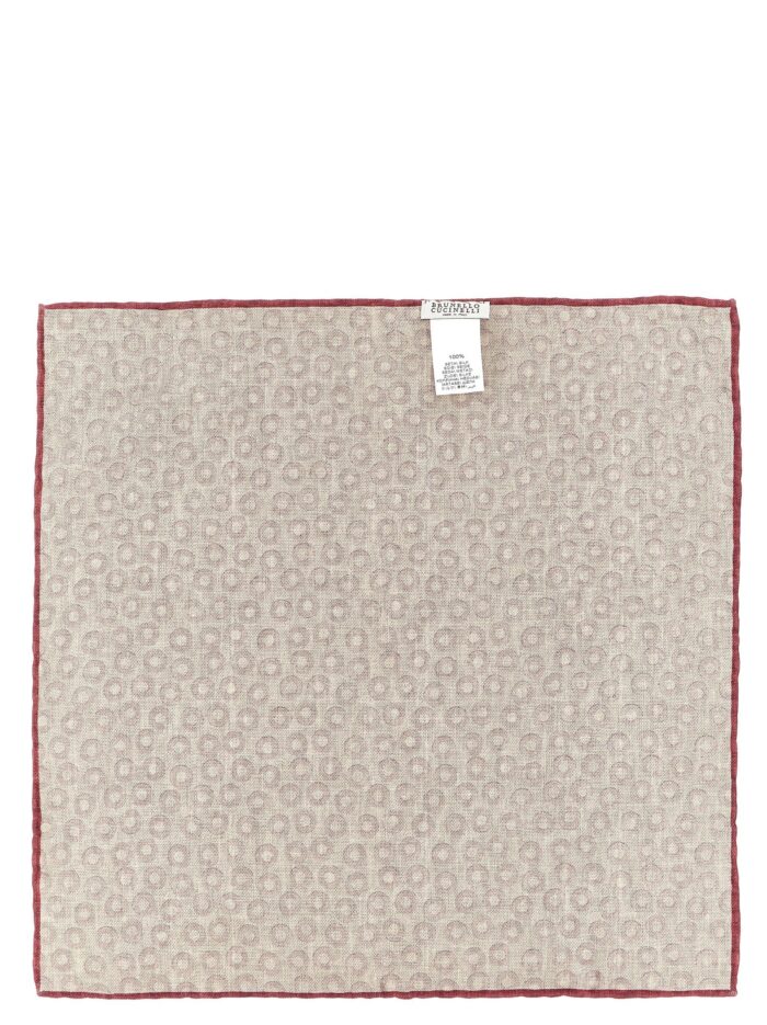 Brunello Cucinelli Polka Dot Pocket Clutch Bag