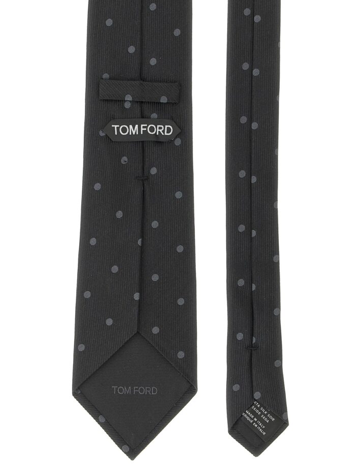 TOM FORD Polka Dot Silk Tie