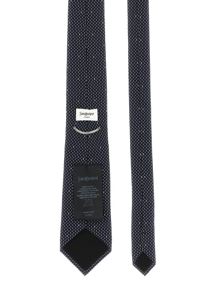 Saint Laurent Polka Dot Tie