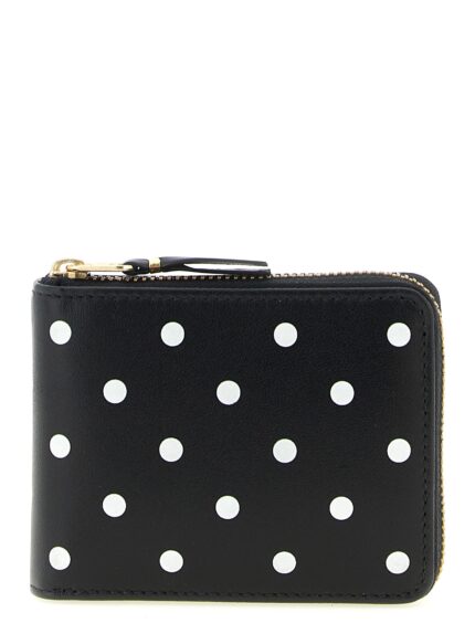 COMME DES GARCONS WALLET Polka Dots Printed Wallet