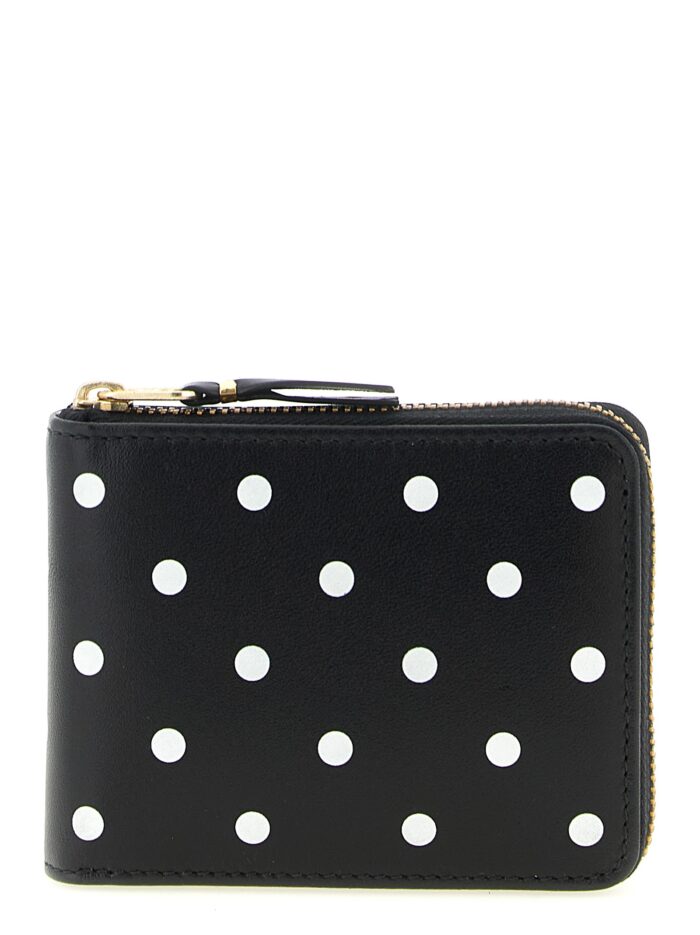 comme des garcons wallet polka dots printed wallet COMME DES GARCONS WALLET Polka Dots Printed Wallet