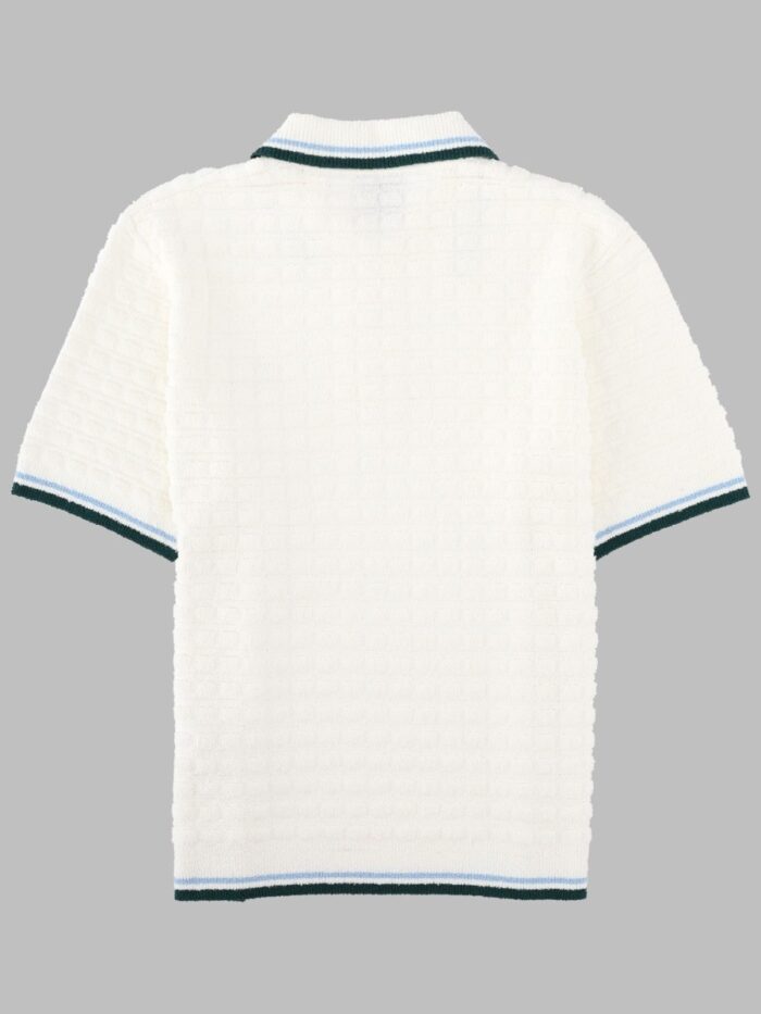Casablanca Polo BouclÉ Con Logo
