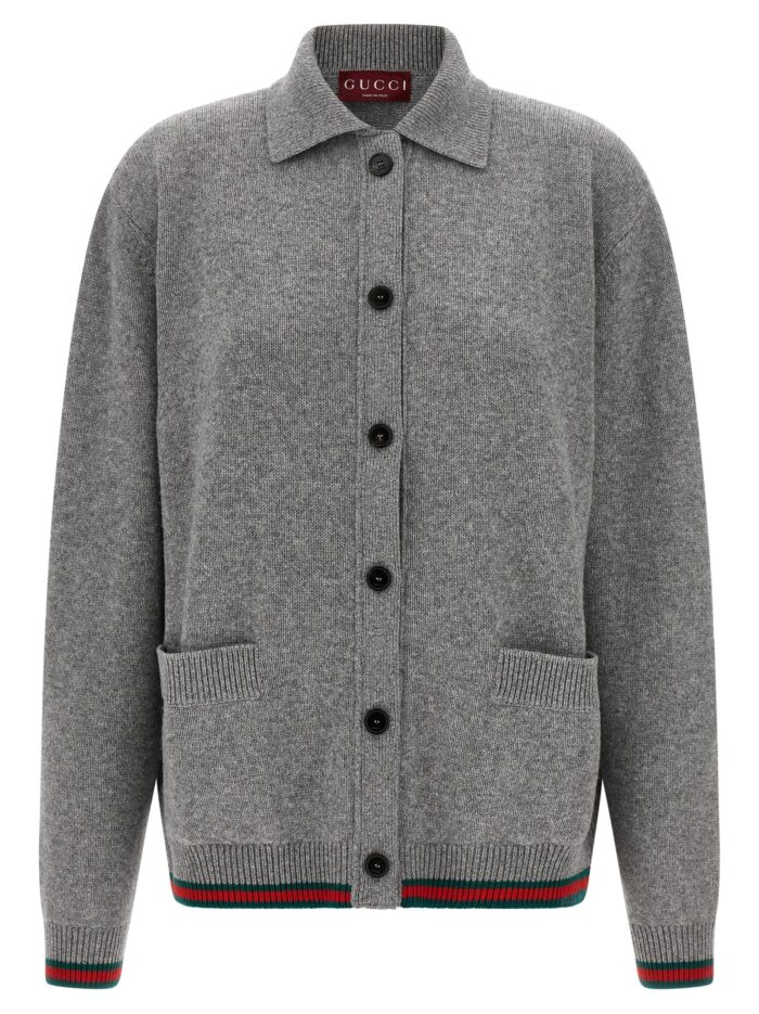 gucci polo cardigan Gucci Polo Cardigan