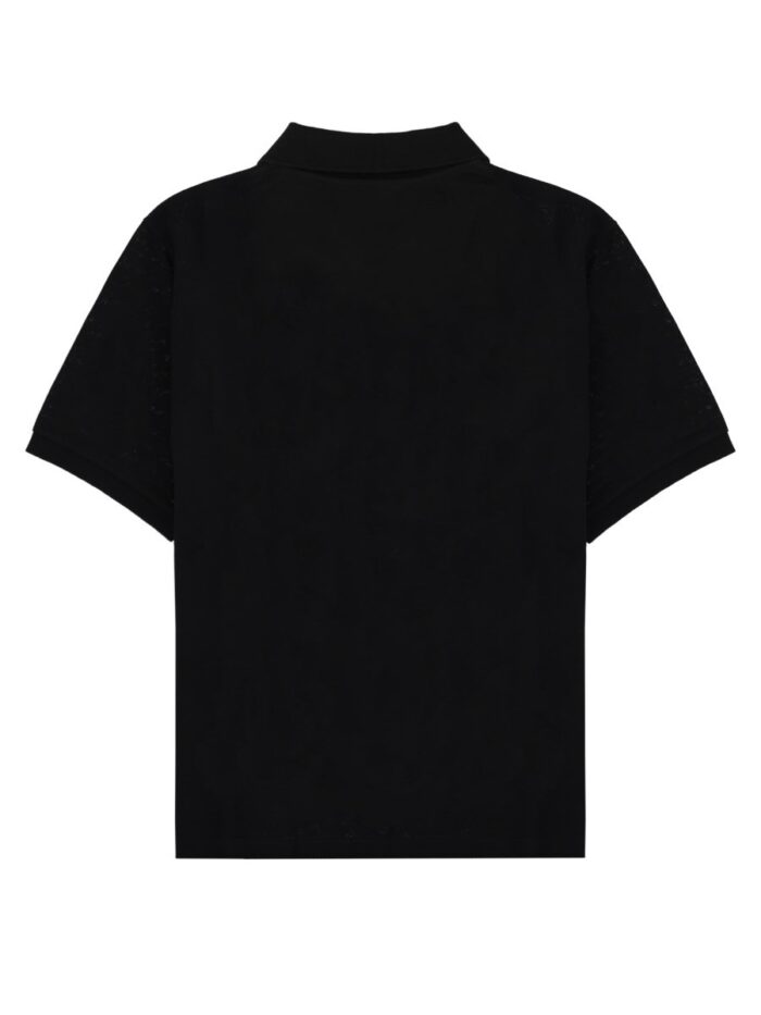 Saint Laurent Polo Cassandre In Cotone