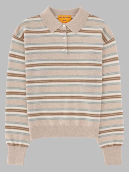 GUEST IN RESIDENCE POLO "COLLEGIATE" IN MAGLIA DI CASHMERE