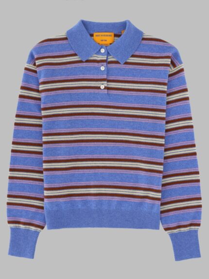GUEST IN RESIDENCE POLO "COLLEGIATE" IN MAGLIA DI CASHMERE