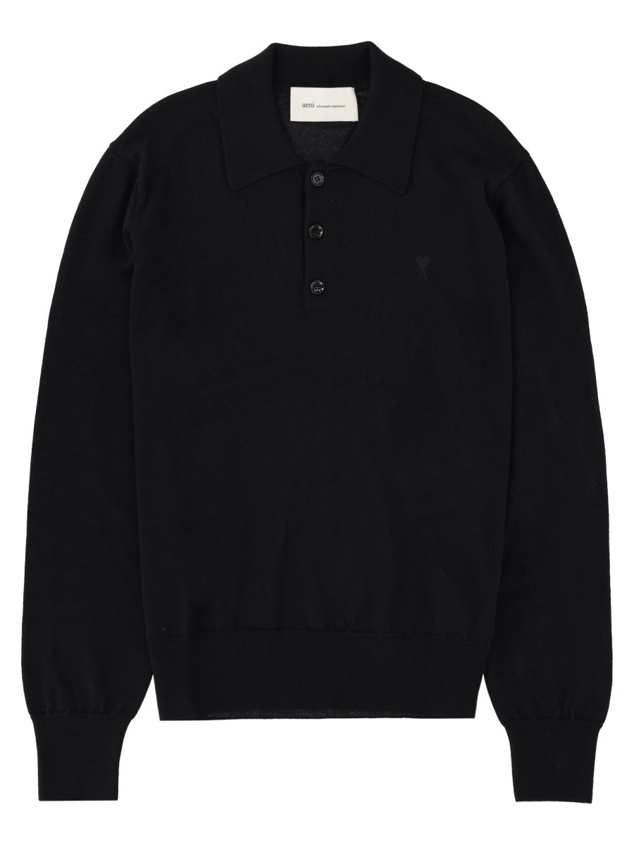 AMI PARIS Polo Con Logo