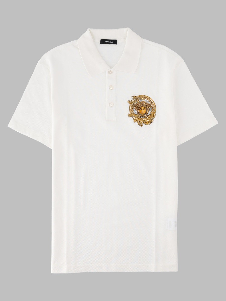 Versace Polo Con Logo