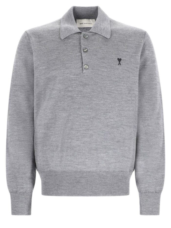 AMI PARIS Polo Con Logo