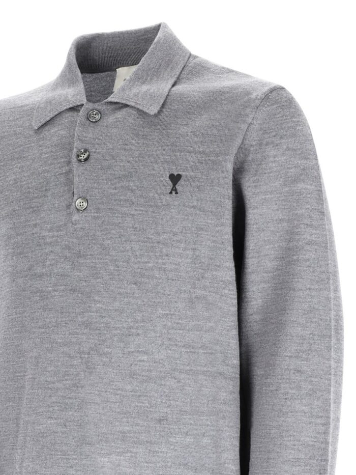 AMI PARIS Polo Con Logo