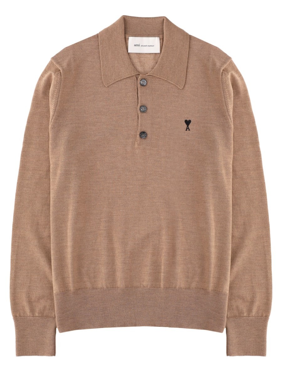 AMI PARIS Polo Con Logo
