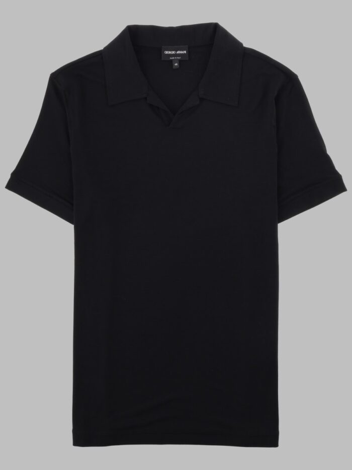 giorgio armani polo in jersey di viscosa stretch Giorgio Armani POLO IN JERSEY DI VISCOSA STRETCH