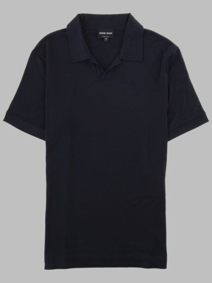 Giorgio Armani POLO IN JERSEY DI VISCOSA STRETCH