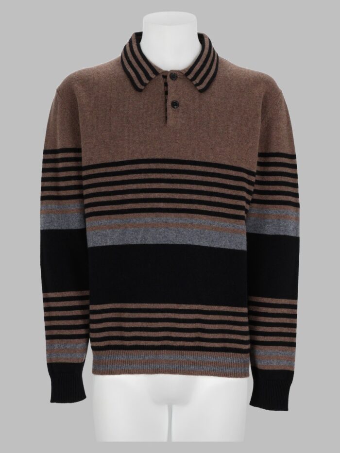 paul smith polo in maglia di cashmere PAUL SMITH Polo In Maglia Di Cashmere