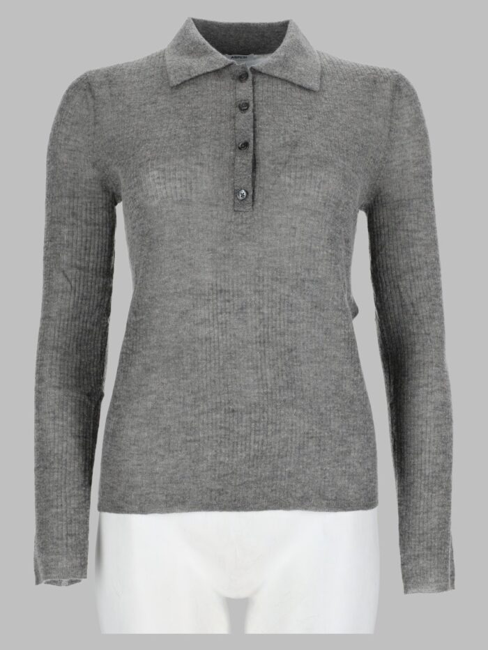 ASPESI Polo In Maglia Di Lana