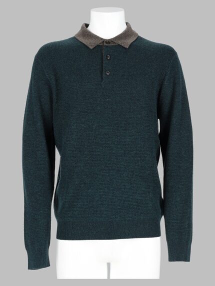 PAUL SMITH Polo In Maglia Di Lana Misto Seta