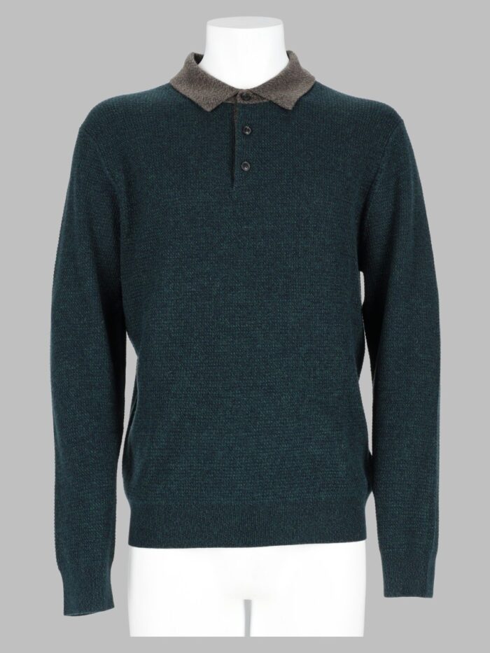 PAUL SMITH Polo In Maglia Di Lana Misto Seta