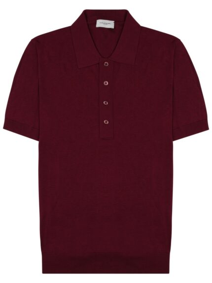 PAOLO PECORA MILANO POLO IN SETA MISTO COTONE