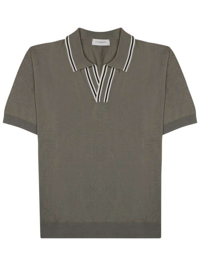 paolo pecora milano polo in seta misto cotone PAOLO PECORA MILANO POLO IN SETA MISTO COTONE