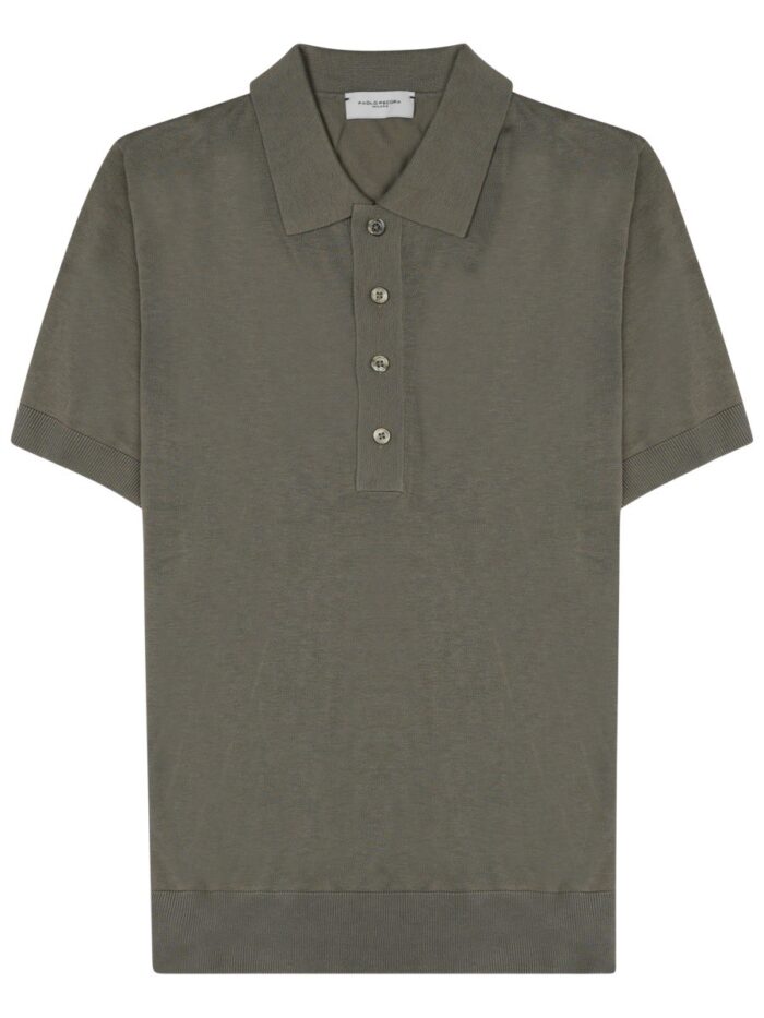 paolo pecora milano polo in seta misto cotone PAOLO PECORA MILANO POLO IN SETA MISTO COTONE