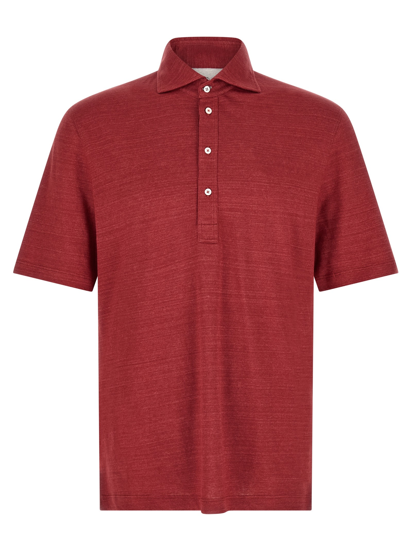 Brunello Cucinelli Polo Jersey Mélange