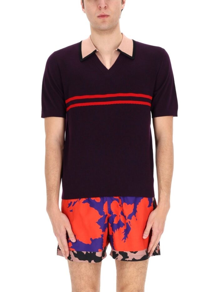 Dries Van Noten Polo "molar"