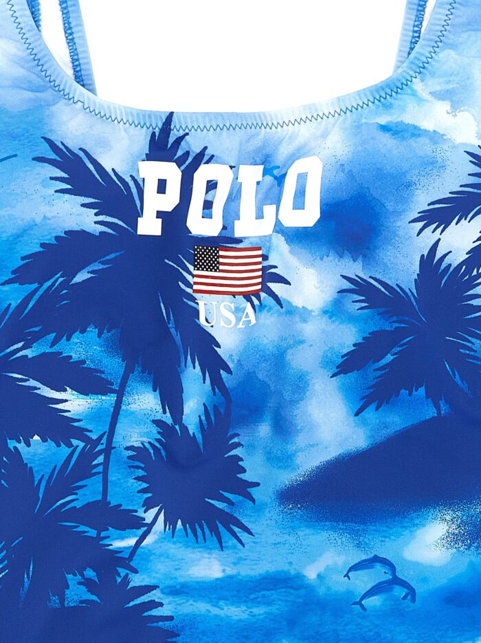 Polo Ralph Lauren 'Polo' One-piece Swimsuit