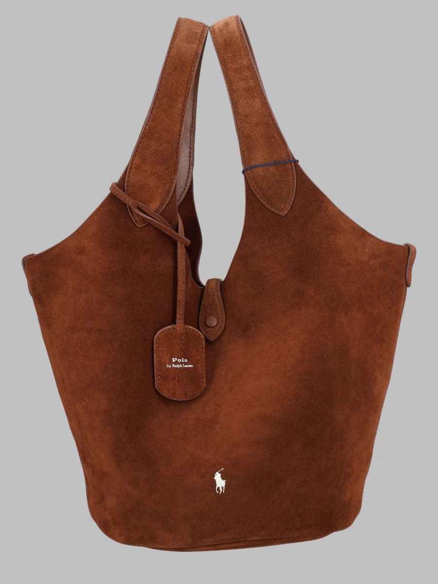 Polo Ralph Lauren BORSA "PLAY" IN SUEDE