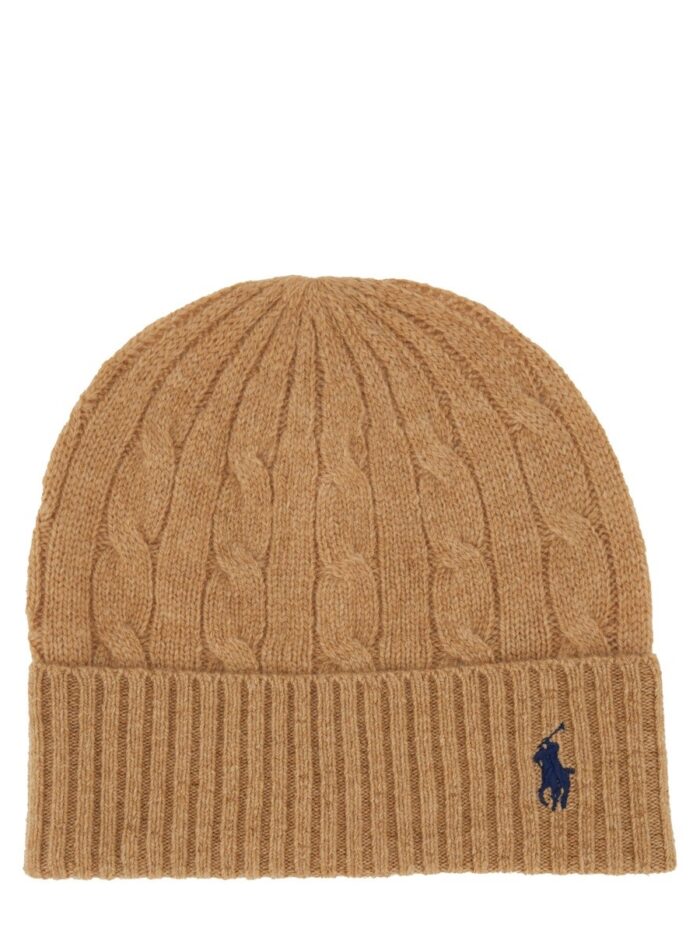 Polo Ralph Lauren BRAIDED WOOL AND CASHMERE BEANIE