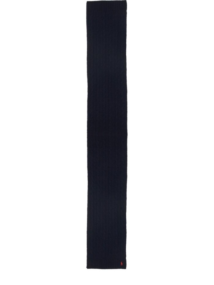 Polo Ralph Lauren BRAIDED WOOL AND CASHMERE SCARF