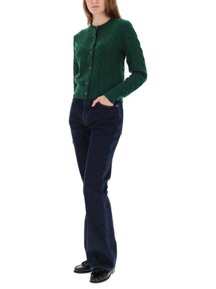 polo ralph lauren cable knit cardigan Polo Ralph Lauren CABLE-KNIT CARDIGAN